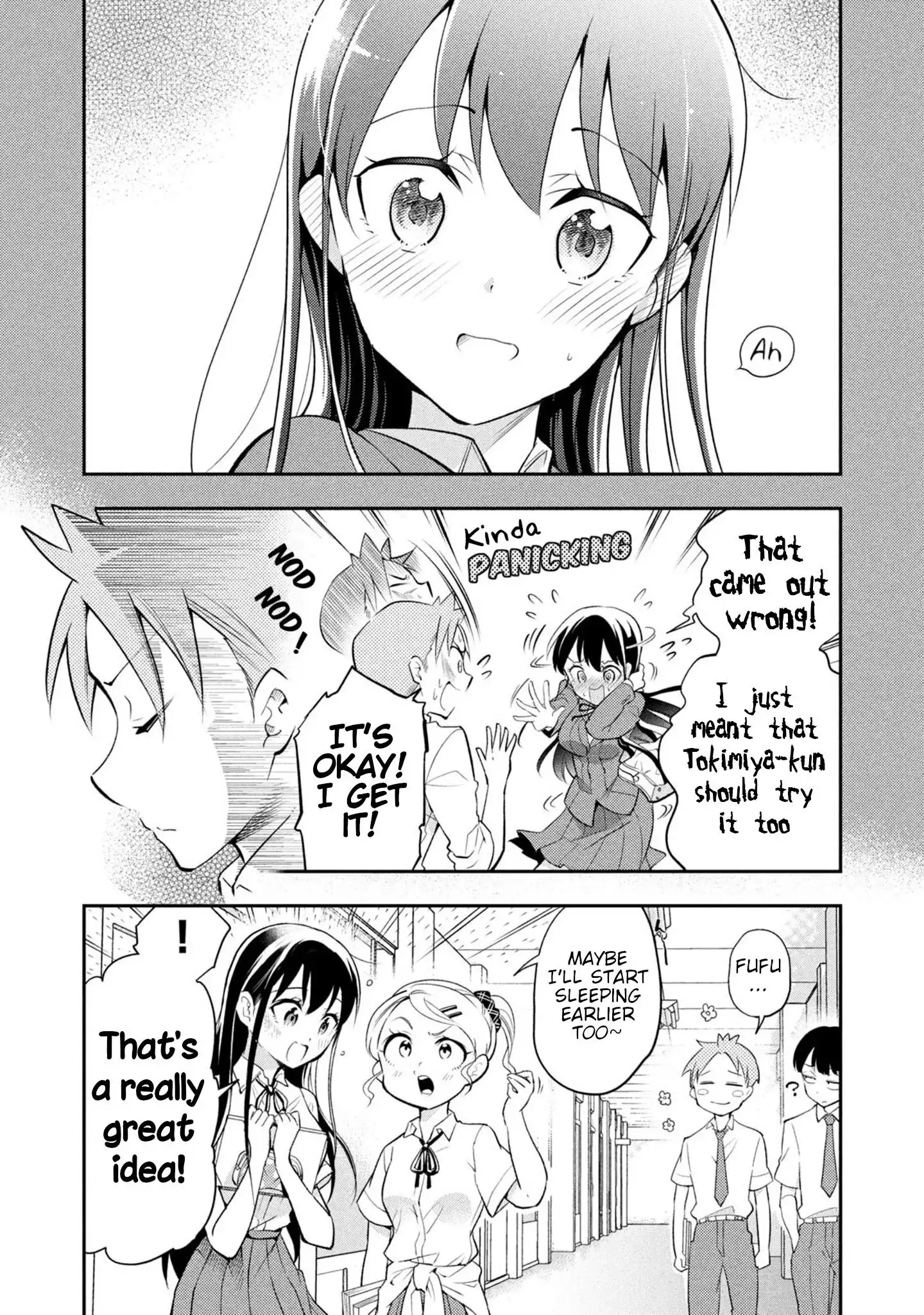 Saeki-san wa Nemutteru Chapter 49.1 9